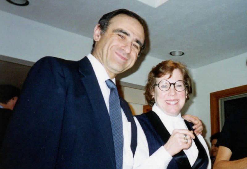 Daniel Schneck with wife Judi