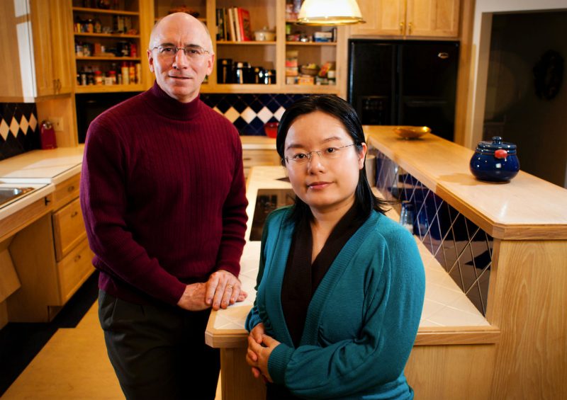 George Davis (left) and Wen You specialize in food and health economics and have examined the federal SNAP program’s benefits for over a decade.