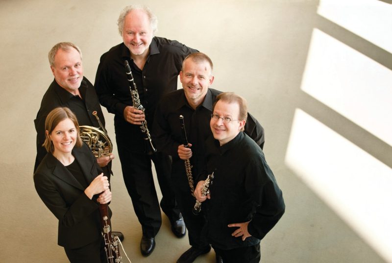 Members of the Berlin Philharmonic Wind Quintet.
