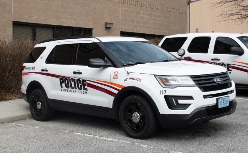Virginia Tech Police Vehicle