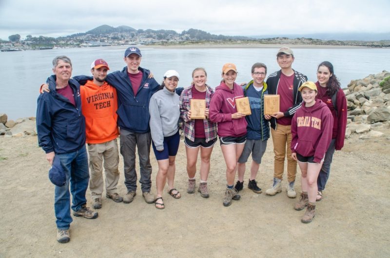 2019 second place overall soil judging team from Virginia Tech.