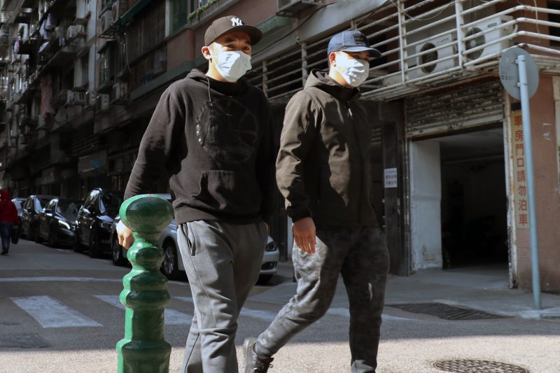 Image of citizens wearing masks to protect themselves from Coronavirus