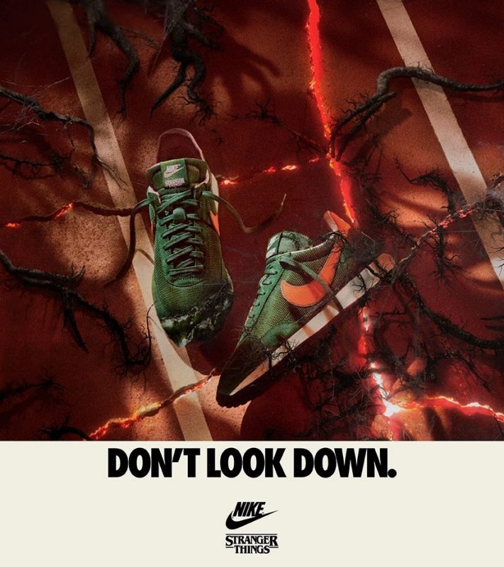 PlayLab collaborated with Nike to launch the Nike x Stranger Things 3 campaign, which featured 80s-style footwear inspired by the Netflix hit series