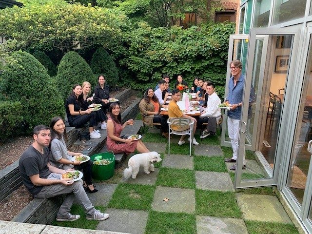 Fall 2019 Chicago Studio cohort welcome dinner