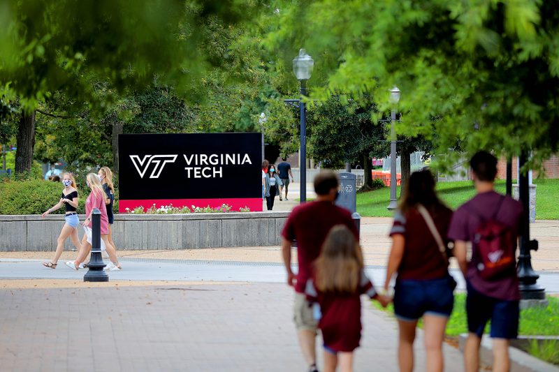 Virginia Tech sign