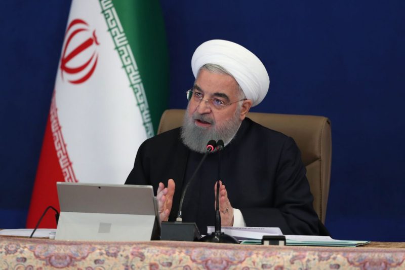 Image of  Iranian President Rouhani 