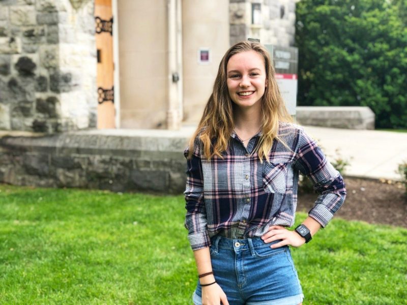Ciara Summersgill ’21, a recent first-generation alumna and Beyond Boundaries scholar who completed her degree this past May.