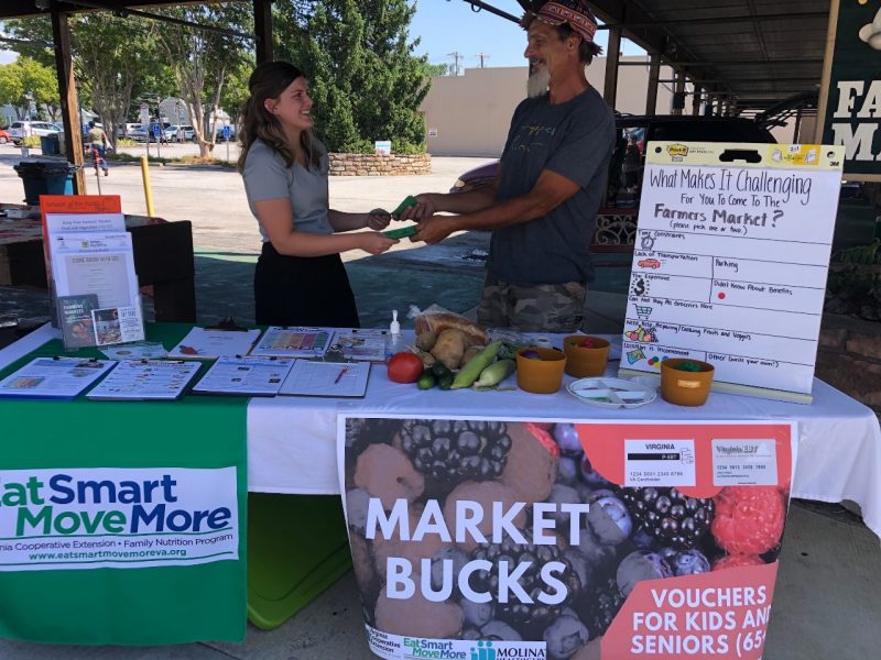 Virginia Fresh Match is an incentive program that helps certain shoppers stretch their dollar at local farmers markets.