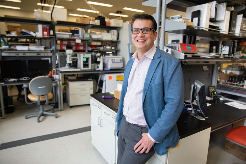 Faculty member Rafael Davalos visited Virginia Tech’s technology transfer experts in LINK+LICENSE+LAUNCH when he and his graduate students discovered new ways to enhance the therapeutic irreversible electroporation technology.
