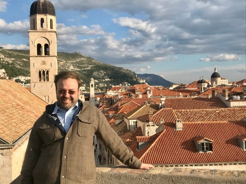 Miller in Dubrovnik, Croatia in 2018 at the 21st Special Meeting of the International Commission for the Conservation of Atlantic Tunas (ICCAT) as part of the U.S. Delegation. Photo courtesy Sara Miller.