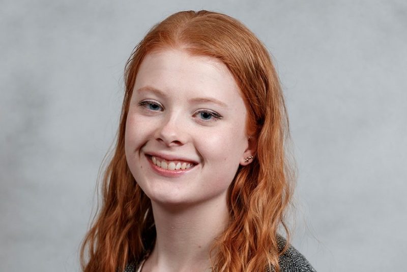 Headshot portrait of Kat Nelson, deputy director of the Undergraduate Student Senate.